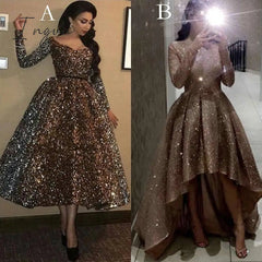 Ingvn - Evening Celebrity Prom Ball Gown Dresses 2023 Woman Party Night Short Elegant Plus Size Arabic Dubai Gold Formal Dress