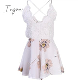 Ingvn - Holiday Summer Ladies Sexy V-Neck Sleeveless Jumpsuit Women Backless Bodycon Party Playsuit Fashion Casual Jumpsuit Romper