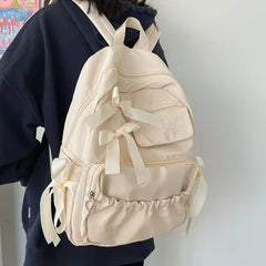 Ingvn Fashion Backpack Canvas Women Backpack Anti-theft Shoulder Bags New School Bag for Teenager Girls School Backapck Female
