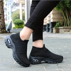 Breathable Plaid Mesh Sneakers - Lightweight, Cushioned, Non-Slip, Wear-Resistant, All-Season Shoes for Normal Pronation - Fabric Insole, PU Sole, Versatile Casual Running Shoes