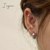 Vintage Luxury Butterfly Ear Buckle Hoop Earrings For Women Girl Korean Fashion New Jewelry Friend Gift Party
