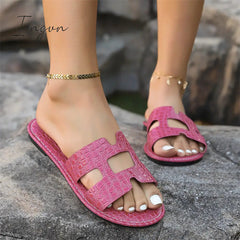Ingvn - Casual Patchwork Solid Color Round Comfortable Shoes