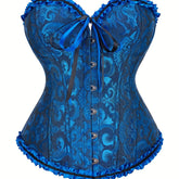 Corset Tops for Women, Bustier Shapewear Lingerie, Lace Waist Push Up Bodysuit