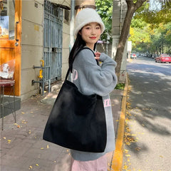 Ingvn High Quality Women's Shoulder Bags New Large Capacity Suede Design Youth Ladies Handbag Free Shipping Bolsas Femininas