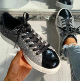 Sneakers Bling Luxury Shoe Glitter Casual Female Breathable Lace Up Outdoor Sport Women Vulcanize Shoes Zapatos De Mujer