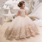 Ingvn - Teen Girls Dresses for Party Wedding Ball Gown Princess Bridesmaid Costume Dresses for Kids Clothes Girl Children's Dresses