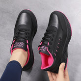 Fashion Lightweight Non-slip Low Top Sneakers, Comfortable Solid Color Running Shoes, Women's Footwear