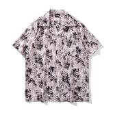 Butterfly Hawaiian Shirts Men Women Summer Beach Shirts Short Sleeve