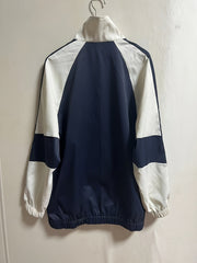 Trendy Y2K Color Block Bomber Jacket for Women - Easy Care, All-Season Comfort with Chic Lapel Neck Design