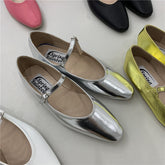 Design Loafers Women's Sandals Summer Elegant Shallow Shoes Ladies Casual Outdoor Candy Colors Flats Heel