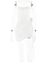 Ingvn Fashion Strapless Flower Bandage Mini Dresses for Women White Black Sexy Female Sleeveless Tunics Lace-up Evening Party Dress