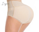 Ingvn - Fake Ass Seamless Women Body Shaper Slimming Panties Shapewear Hip Enhancer Booty Pad Push Up Butt Lifter Pant Underwear