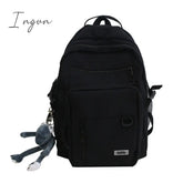 Ingvn - Aesthetic College Multi-Pocket Backpack