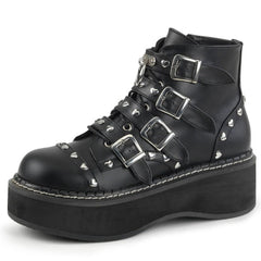 INGVN 2026 Brand Black Gothic Vampire Cosplay Comfy Sole Heels Summer Fashion Platform Sandals Shoes Women Slipper Outdoor