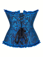 Corset Tops for Women, Bustier Shapewear Lingerie, Lace Waist Push Up Bodysuit