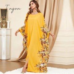 Ingvn - African Printing Dress Summer African Women Long Sleeve O-neck Plus Size Long Dress African Dresses for Women African Robes