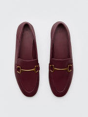 Withered 2026shoes women england style office lady simple solid genuine leather Sheepskin soft Lok shoes loafers shoes for women