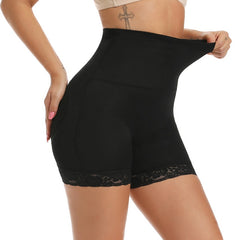Womens Padded Shapewear Hip Enhancer Shorts High Waist Body Shaper Panty Padded Pad Butt Lifter Booty Waist Trainer Control