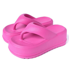 Women Flip-flops Eva Slipper Summer Shoes Platform Cloud Slippers Home Bedroom Beach Bathroom on Offer Free Shipping Promotion