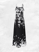Vibrant Floral Print Cami Slip Dress - Comfortable Mid-Elasticity Polyester Fabric, Crew Neck, Sleeveless, Vacation Style, Customized Design for Summer - Womens Casual Clothing for Adult