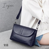 Ingvn - Genuine Leather Crossbody Bags for Women Ladies Shoulder Bags New Fashion Handbags female Cowhide Leather Purse Tote Bags