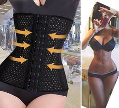 Women Waist Cincher Slimming Belt Waist Trainer Corset For Weight Loss Body Shaper with Modeling Strap Tummy Control