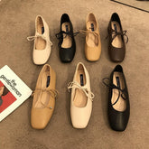Bailamos Women Casual Flats Comfortable Soft Boat Shoes Loafers Ballerina Shallow Round Toe Ballet Flat Shoes Women Slip On Side