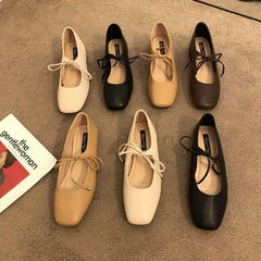 Bailamos Women Casual Flats Comfortable Soft Boat Shoes Loafers Ballerina Shallow Round Toe Ballet Flat Shoes Women Slip On Side