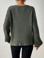 Long Sleeve Soft And Breathable V-Neck Polyester T-Shirt With Elegant Design, Machine Washable, Spring/Autumn Fashion