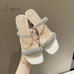 Ingvn - 2024 Fashion Women's Sandals peep-toe Heels, Women's Sandals, Party dress Shoes, Size 35-40