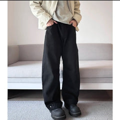 NEW pants Unisex Straight Leg Loose Fit Cotton Casual Pants Outdoor Sportswear Trendy Versatile Trousers Men Women Fashion