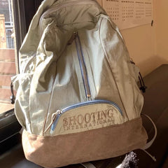 INGVN Japanese Y2k Aesthetic Letter Embroidery Bags Women Korean Ins Vintage High-capacity Schoolbags College Student Casual Backpacks