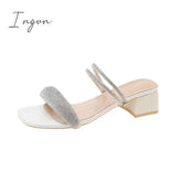 Ingvn - 2024 Fashion Women's Sandals peep-toe Heels, Women's Sandals, Party dress Shoes, Size 35-40