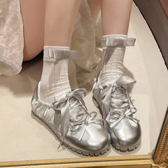 Ingvn Luxury Designer Women Sneakers Flats Shoes Fashion Comfort Lace Up Non Slip Flats Ladies Outdoor Walk Shoes