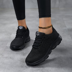 Lightweight Mesh Breathable Women's Running Sneakers, Outdoor Sport Shoes for Travel