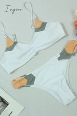 Ingvn - Printed Summer Fashion Two-piece Swimwear(2 Colors)