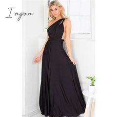 Ingvn - Sexy Women Maxi Dress Red infinity Long Dress Multiway Bridesmaids Convertible Wrap Party Dresses Robe Longue Femme Plus Size