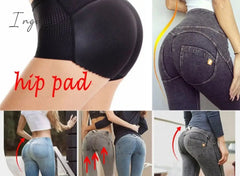 Ingvn - Fake Ass Seamless Women Body Shaper Slimming Panties Shapewear Hip Enhancer Booty Pad Push Up Butt Lifter Pant Underwear