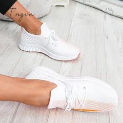 Ingvn - Breathable Lightweight Lace-Up Sneakers