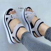 Women Sandals Casual Wedges Sandalias Mujer Summer Shoes Women Heels Sandals Platform Peep Toe Wedges Chaussure Femme