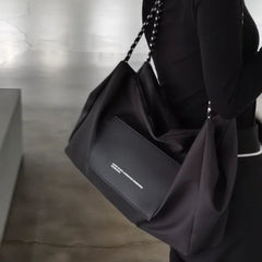 INGVN Trendy High-capacity Simple Japanese Gym Bag Vintage All Match Y2k Aesthetic Women's Handbags Korean Casual Sports Shoulder Bags