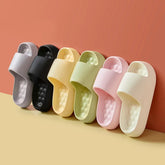 Ingvn Eva Soft Sole Chunky Platform Slippers Women Summer Thick Sole Cloud Slides Beach Sandals Woman Non-Slip Outdoor Flip Flops