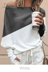 Ingvn - Comfy Off-Shoulder T-shirt(5 Colors)