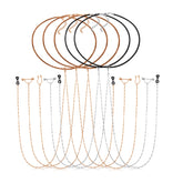 Ingvn Fake Nipple Rings Chain Punk Chokers Velvet Gothic Choker Necklaces Stainless Steel for Women Nipple Barbell Piercing Jewelry