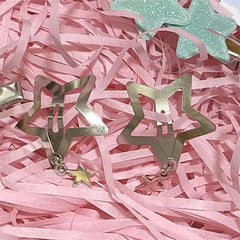 Y2k Pentagram Star Pendant Hair Clip for Women Sweet Cool Cute 90s Aesthetics Bobby Pin Harajuku Vintage Trend Hair Accessories