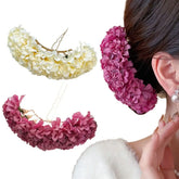 Ingvn Red Flower Hairpin Super Fairy Wedding Bridal Hair Ornament Vintage Traditional Hair Accessory Updo Hairstyles