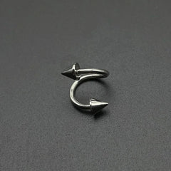 Ingvn Shape 316L Stainless Steel Lip Piercing Nose Ring Helix Piercing Cartilage Earring Body Piercing Vajinal Jewelry 16G