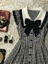 Ingvn Japanese Kawaii Ruffle y2k mini Dress Women Sling vintage plaid short party Dress Cute Summer Street Style Dresses