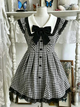 Ingvn Japanese Kawaii Ruffle y2k mini Dress Women Sling vintage plaid short party Dress Cute Summer Street Style Dresses
