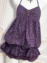 Ingvn Gothic Vintage Lolita Bud Dress Women Y2K Harajuku Sweet Spaghetti Strap Mini Dress Casual Daily Fashion Outfits New